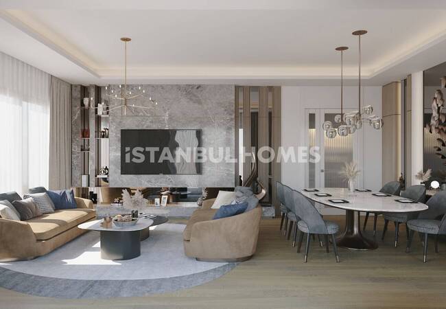 Flats in a Gated Complex in İstanbul Başakşehir 2