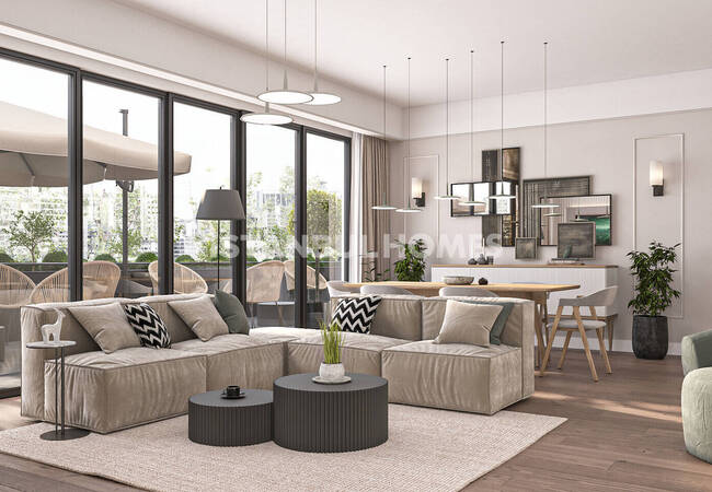 Kağıthane İstanbul'da Metroya 400 Metre Mesafede Daireler 6