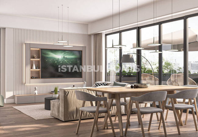 Kağıthane İstanbul'da Metroya 400 Metre Mesafede Daireler 7