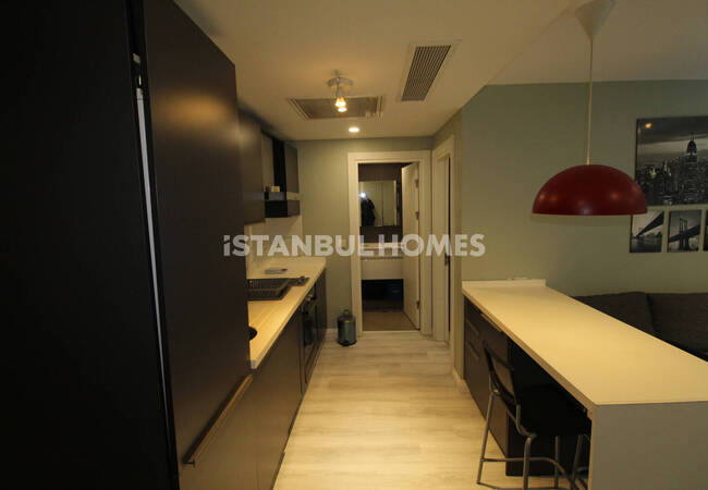 Furnished 1-bedroom Flat with Garden in Eyüpsultan 11