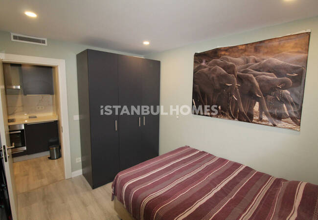 Furnished 1-bedroom Flat with Garden in Eyüpsultan 13