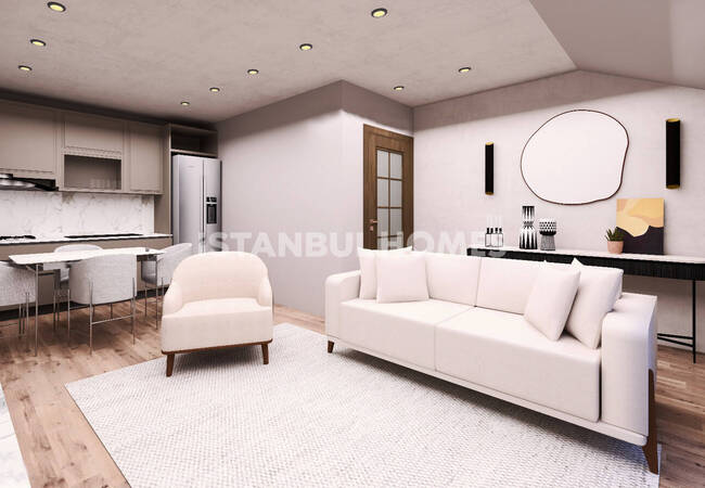 Flats with Gym and Parking Lot in İstanbul Zeytinburnu 7