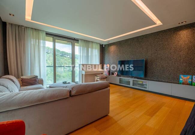 Квартира с видом на лес рядом с торговым центром в Сарыере, Стамбул 6