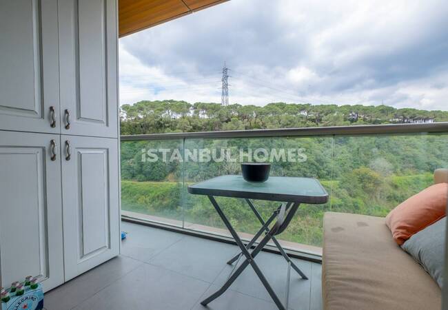 Квартира с видом на лес рядом с торговым центром в Сарыере, Стамбул 19