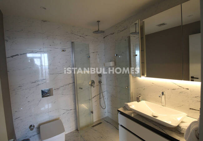 املاک 2 خوابه در پروژهای در استانبول şişli 15