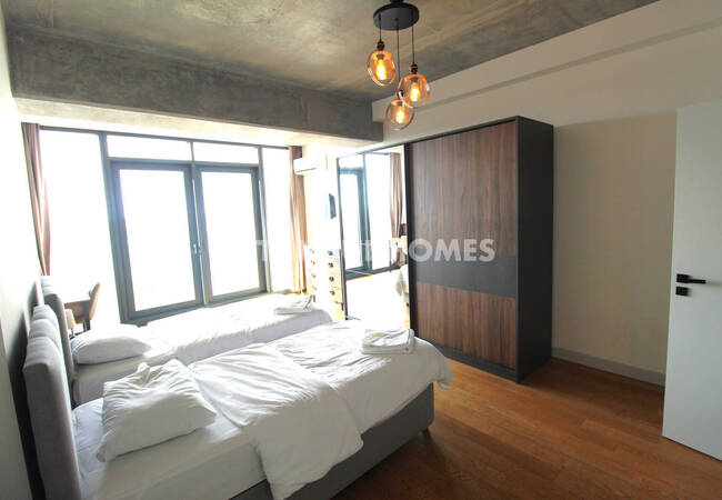 املاک 2 خوابه در پروژهای در استانبول şişli 12