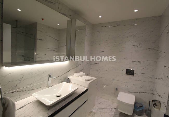 املاک 2 خوابه در پروژهای در استانبول şişli 13