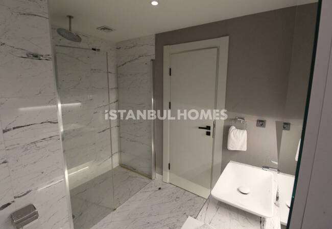 املاک 2 خوابه در پروژهای در استانبول şişli 14