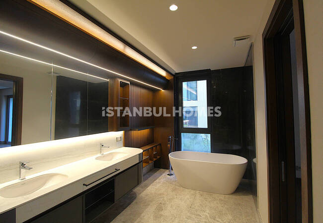 شقق أنيقة في مجمع سكني فاخر في باكيركوي 21