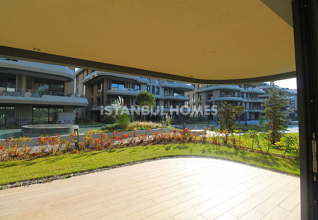 شقق أنيقة في مجمع سكني فاخر في باكيركوي 39