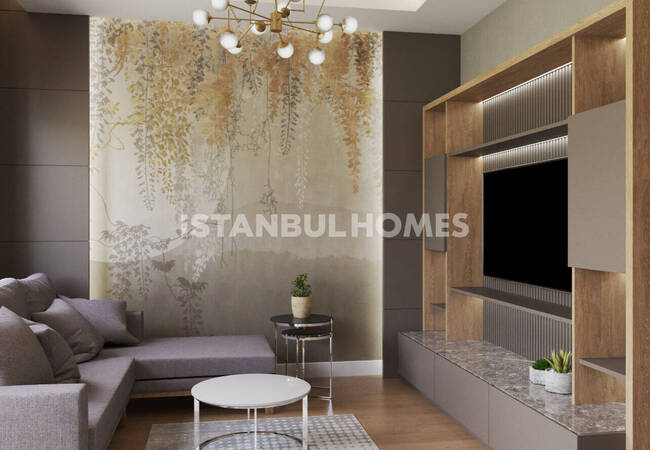 贝伊奥卢区黄金地段的优雅公寓 1