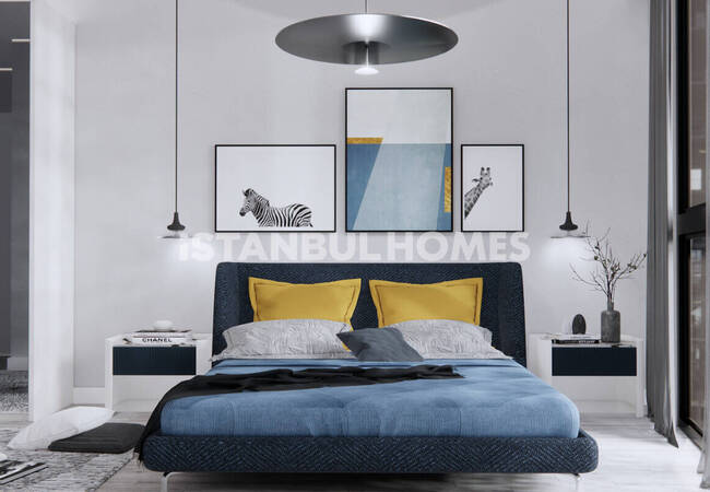 شقق أنيقة في مجمع مع مسبح في أوسكودار، إسطنبول 9