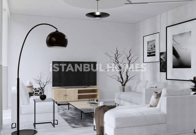 شقق أنيقة في مجمع مع مسبح في أوسكودار، إسطنبول 7