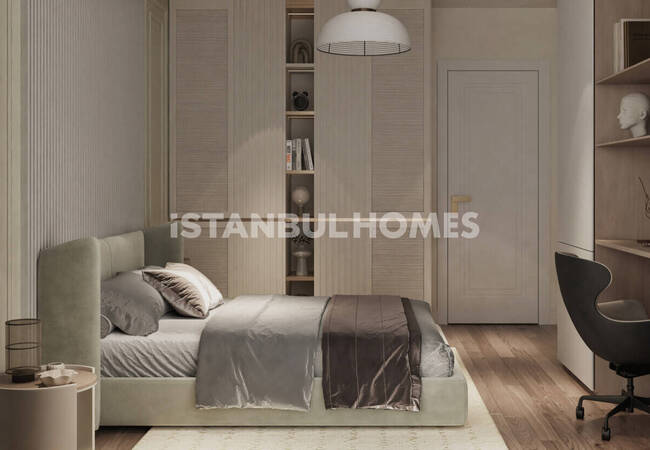 İstanbul Üsküdar'da Ana Caddeye Yakın Deniz Manzaralı Daireler 11