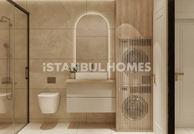 İstanbul Üsküdar'da Ana Caddeye Yakın Deniz Manzaralı Daireler 13