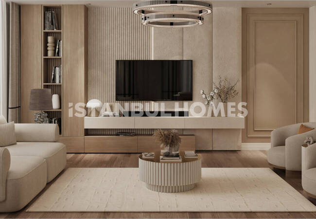 İstanbul Üsküdar'da Ana Caddeye Yakın Deniz Manzaralı Daireler 7