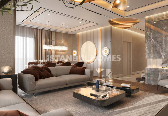 伊斯坦布尔希什利地铁站150米住宅项目公寓 6