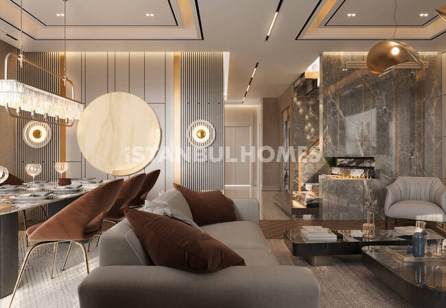 伊斯坦布尔希什利地铁站150米住宅项目公寓 7