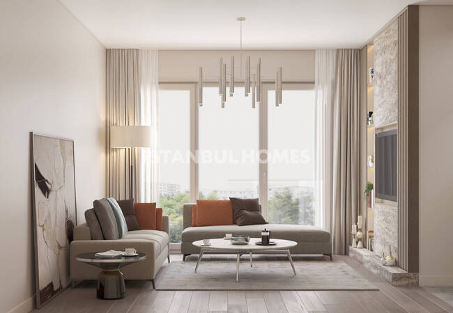 İstanbul Gaziosmanpaşa'da Metroya 200 Metre Mesafede Daireler 8