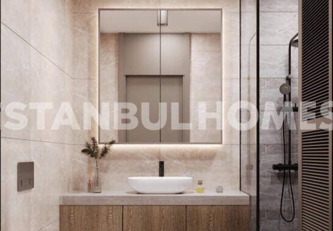 İstanbul Üsküdar'da Denize Yakın Projede Deniz Manzaralı Daireler 14