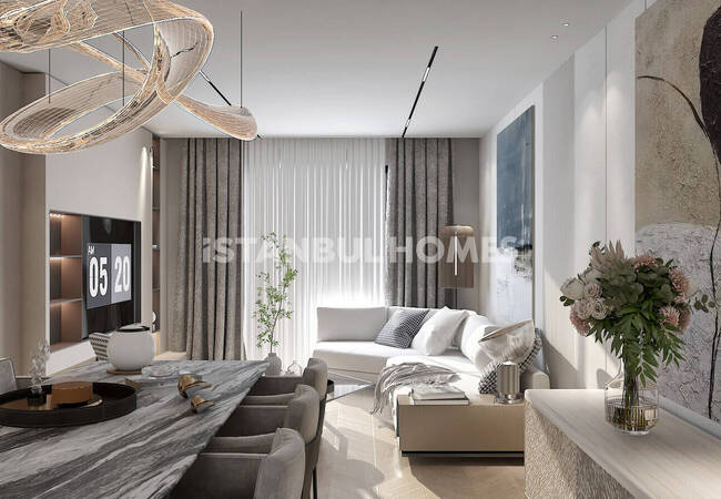 伊斯坦布尔马尔特佩区住宅区城市景观房产 7