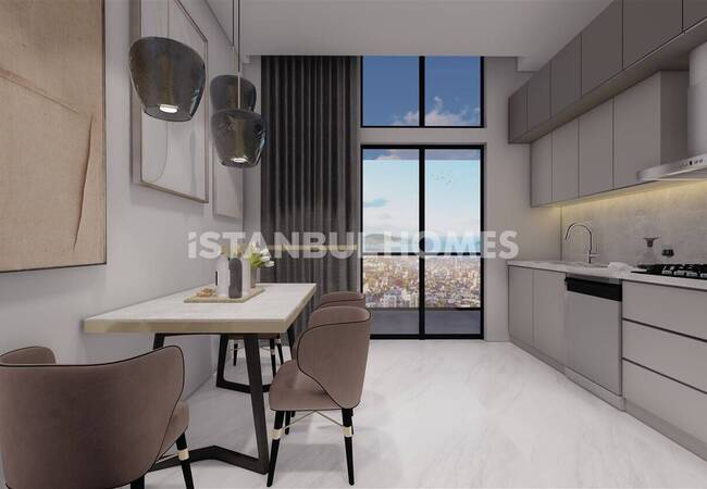 伊斯坦布尔卡尔塔尔三居室海景公寓，社区配套完善 21