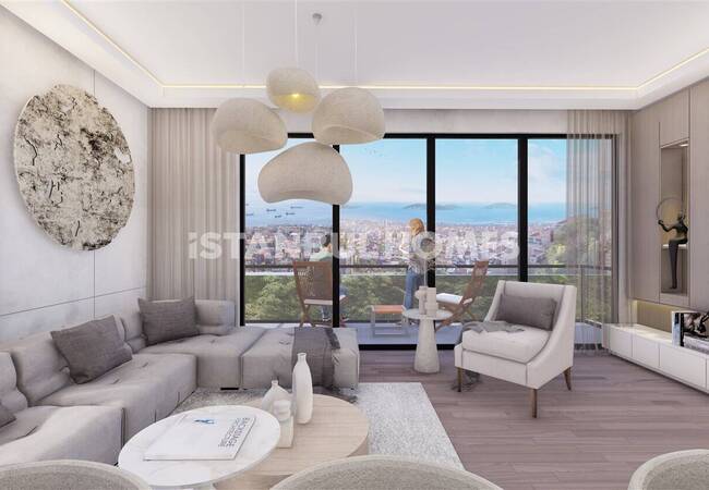 伊斯坦布尔卡尔塔尔三居室海景公寓，社区配套完善 19