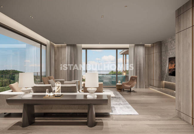 Zeytinburnu’nda Otoparklı Sitede Deniz Manzaralı Daireler 4