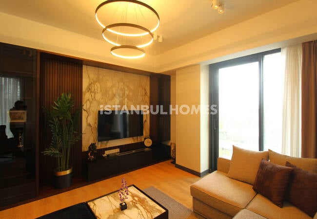 伊斯坦布尔巴格吉拉尔区带泳池的一居室、两居室和三居室公寓 2