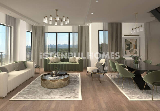 آپارتمانهای لوکس بیکوز با دید دریا و امکانات غنی رفاهی 7