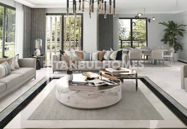 ویلاهای لوکس 5 خوابه با استخر و امنیت در استانبول 7