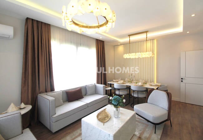 Квартиры в комплексе с бассейном в районе Багджылар, Стамбул 9