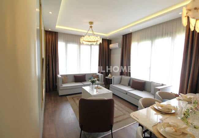 Квартиры в комплексе с бассейном в районе Багджылар, Стамбул 7