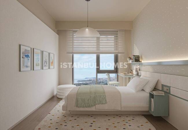 Квартиры в 200 м от морской набережной в Стамбуле, Картал 35