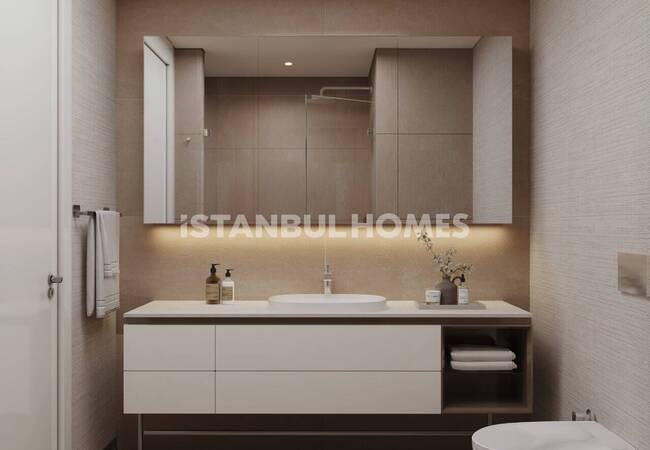 Квартиры в 200 м от морской набережной в Стамбуле, Картал 38