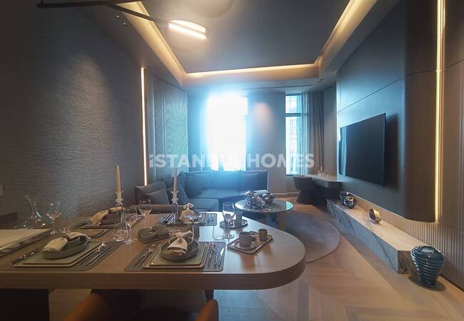 Elegante Wohnungen Mit Gemeinschaftspool In Kağıthane Istanbul 2