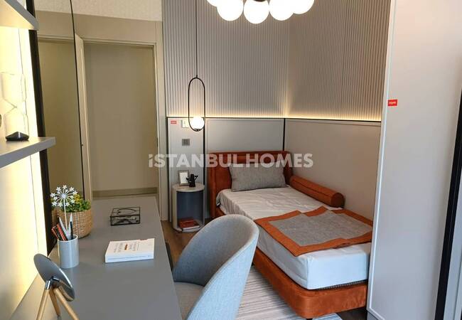 Apartments in a Complex with Lake View in İstanbul Avcılar 22