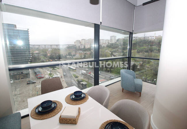 Appartement 2 Chambres À Vendre Près Du Métro À Kagithane 14