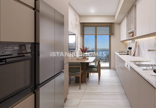 Lake-view Apartments Near Marmaray Stop in Kucukcekmece 12