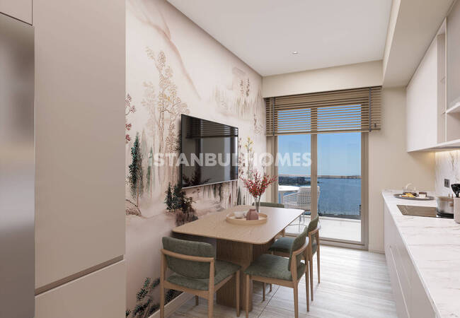 Lake-view Apartments Near Marmaray Stop in Kucukcekmece 13