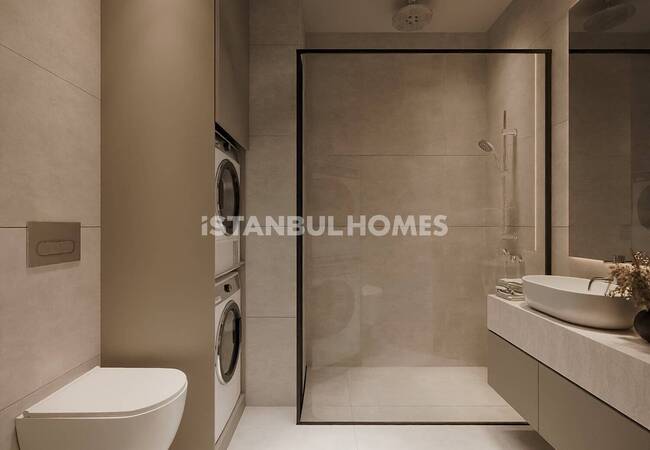Elegant Different-sized Apartments Near the Airport in Pendik 24