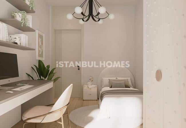 Elegant Different-sized Apartments Near the Airport in Pendik 21