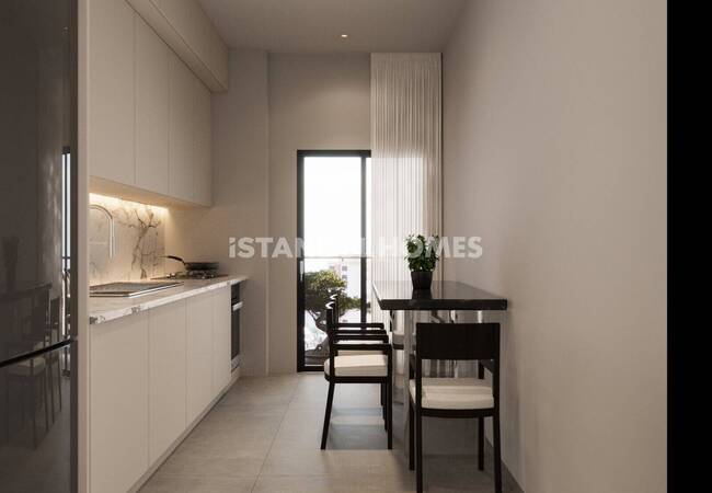 Elegant Different-sized Apartments Near the Airport in Pendik 17