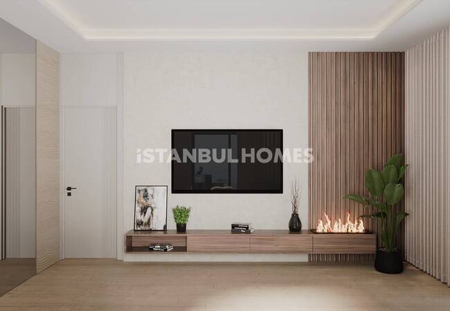 Elegant Different-sized Apartments Near the Airport in Pendik 14