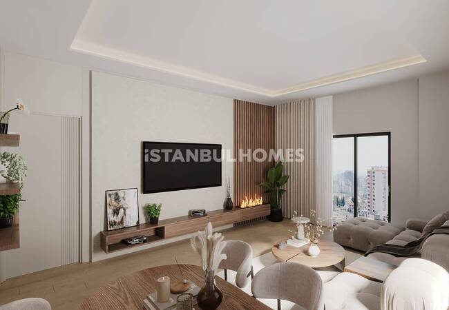 Elegant Different-sized Apartments Near the Airport in Pendik 15