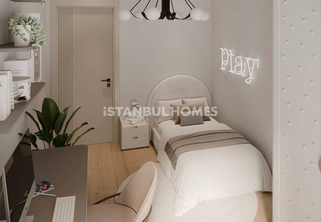 Elegant Different-sized Apartments Near the Airport in Pendik 20