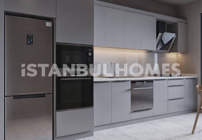 Elegant Apartments in a Project Close to Metro in Kadıkoy 9