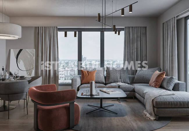Elegant Apartments in a Project Close to Metro in Kadıkoy 7