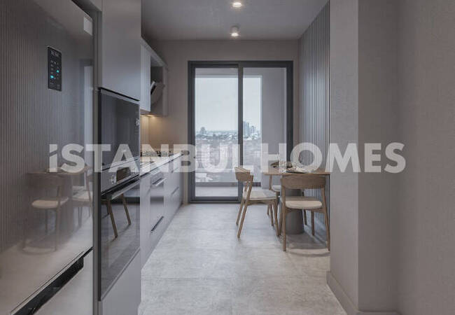 Elegant Apartments in a Project Close to Metro in Kadıkoy 8
