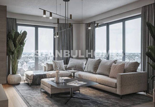 Elegant Apartments in a Project Close to Metro in Kadıkoy 5